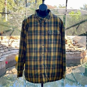 THE NORTH FACE CAMPSHIRE INSULATED LONG SLEEVE FLANNEL SHIRT JACKET (3XL)